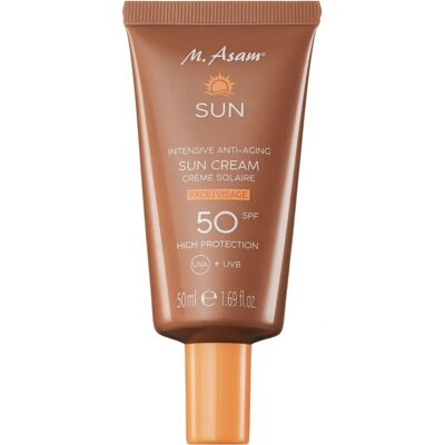 M.ASAM SPF50 Crème Visage Anti-Âge 50ml - Écran solaire - Publicité M.ASAM SPF50 Crème Visage Anti-Âge 50ml - Écran solaire - Publicité