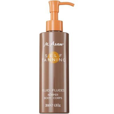 M. Asam Fluide auto-bronzant - Bronzage naturel 200ml - Publicité M. Asam Fluide auto-bronzant - Bronzage naturel 200ml - Publicité