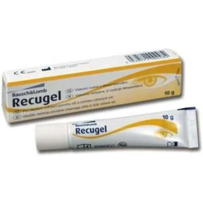 Recugel 10g Gel Lubrificante para Olhos - Cuidados Oculares Recugel 10g Gel Lubrificante para Olhos - Cuidados Oculares