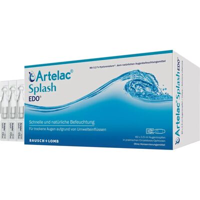 Artelac Splash Edo Augentropfen - Trockene Augen Artelac Splash Edo Augentropfen - Trockene Augen