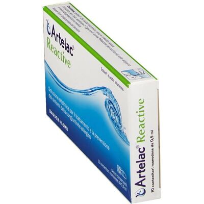 Bausch & Lomb Artelac Reactive Collirio - 10 x 0,5ml Bausch & Lomb Artelac Reactive Collirio - 10 x 0,5ml