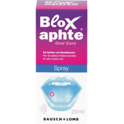 Dr. Gerhard Mann Bloxaphte Oral Care Spray - Bei Aphthen & Verletzungen Dr. Gerhard Mann Bloxaphte Oral Care Spray - Bei Aphthen & Verletzungen