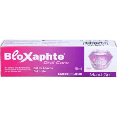 Dr. Gerhard Mann Bloxaphte Mund-Gel 15 ml - Behandlung bei Mundverletzungen Dr. Gerhard Mann Bloxaphte Mund-Gel 15 ml - Behandlung bei Mundverletzungen