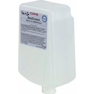 CWS Best Cream Sabonete líquido para as mãos - pH neutro, Hidratante, 12 x 0,5 L CWS Best Cream Sabonete líquido para as mãos - pH neutro, Hidratante, 12 x 0,5 L