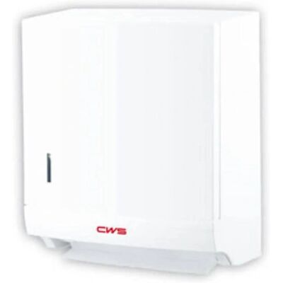 CWS Paper Slim Dispensador de toallas en zigzag - Dispensador de toallas de papel CWS Paper Slim Dispensador de toallas en zigzag - Dispensador de toallas de papel