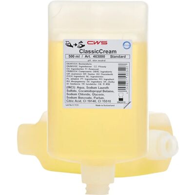 CWS Creme Seife 500ml - Für Edelstahlmodelle CWS Creme Seife 500ml - Für Edelstahlmodelle