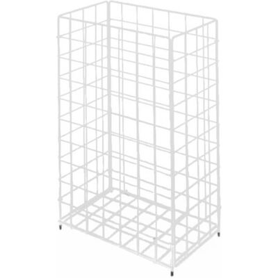 CWS HD31020 Poubelle en acier - 60L, Blanche, Pliable - Conteneur à déchets - Publicité CWS HD31020 Poubelle en acier - 60L, Blanche, Pliable - Conteneur à déchets - Publicité