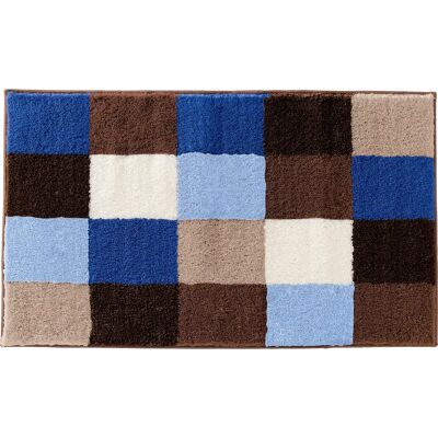 Erwin Müller - Kreta - Blau - Braun-Beige - Bath mat Erwin Müller - Kreta - Blau - Braun-Beige - Bath mat
