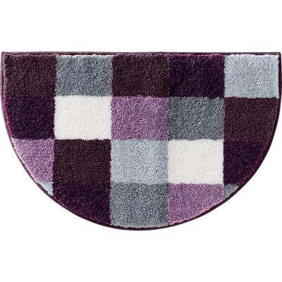 Erwin Müller - Kreta - halbrund - violett - bath mat Erwin Müller - Kreta - halbrund - violett - bath mat