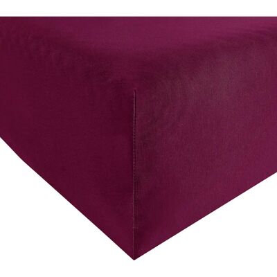 Erwin Müller - Memmingen Interlock-Jersey - Violett - Größe 90x210-100x220 cm - Spannbettlaken Erwin Müller - Memmingen Interlock-Jersey - Violett - Größe 90x210-100x220 cm - Spannbettlaken