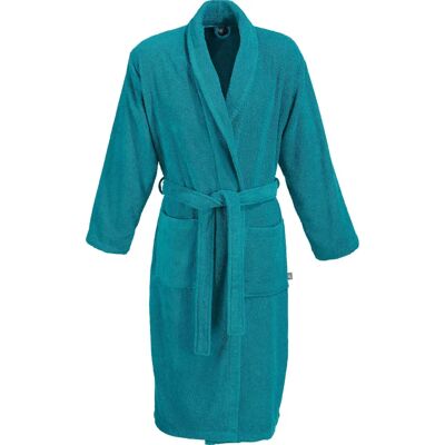 Erwin Müller Walk-Frottier Unisex-Bademantel Karlsruhe gruen#blau - S - Walk-Frottier Erwin Müller Walk-Frottier Unisex-Bademantel Karlsruhe gruen#blau - S - Walk-Frottier