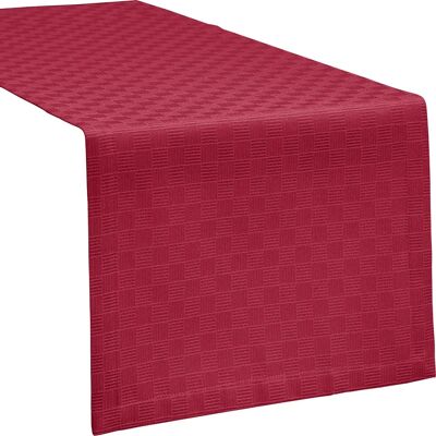 Erwin Müller - Paderborn - rot - 40x170 cm - Tischläufer Erwin Müller - Paderborn - rot - 40x170 cm - Tischläufer