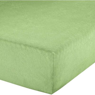 Erwin Müller - Erding Grün 90x190-100x200 - Fitted sheet Erwin Müller - Erding Grün 90x190-100x200 - Fitted sheet