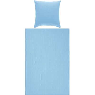 Erwin Müller Rosenheim Seersucker blau 135x200 - 80x80 - unisex Erwin Müller Rosenheim Seersucker blau 135x200 - 80x80 - unisex