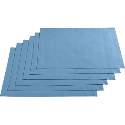 Redbest - Seattle - blue - 6-pack - Tischsets Redbest - Seattle - blue - 6-pack - Tischsets