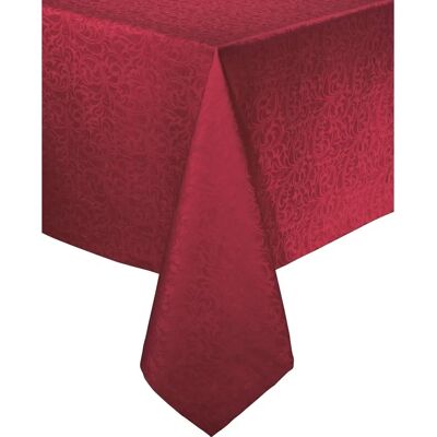 Erwin Müller Hamm Rote Jacquard Damast Tischdecke - Tischdecke Erwin Müller Hamm Rote Jacquard Damast Tischdecke - Tischdecke