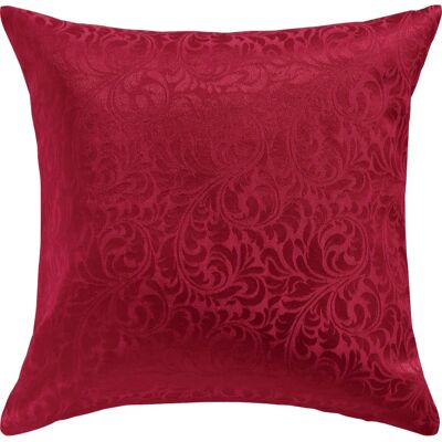 Erwin Müller Rote Wasserabweisende Jacquard Damast Kissenhülle - Kissenhülle Erwin Müller Rote Wasserabweisende Jacquard Damast Kissenhülle - Kissenhülle