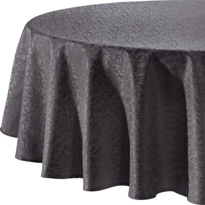 Erwin Müller Graue Jacquard Damast Tischdecke - Tischdecke Erwin Müller Graue Jacquard Damast Tischdecke - Tischdecke