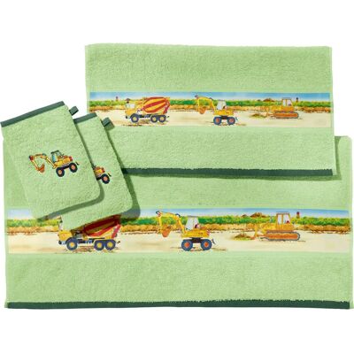 Erwin Müller - Kinder-Frottier-Set 4-teilig Grün - Grün - 4-teilig - Towel set Erwin Müller - Kinder-Frottier-Set 4-teilig Grün - Grün - 4-teilig - Towel set