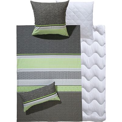 REDBEST Bettausstattung Sparpaket grau 155x220 cm unisex - Bedding set REDBEST Bettausstattung Sparpaket grau 155x220 cm unisex - Bedding set