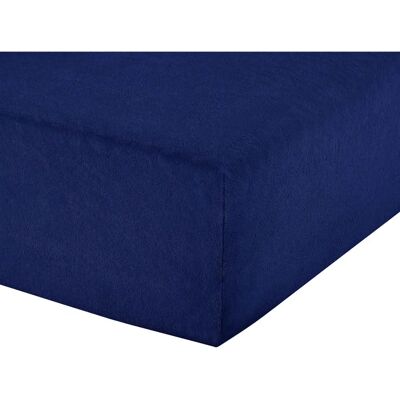 Erwin Müller - Frottee-Stretch Spannbettlaken - Erding Blau - Fitted sheet Erwin Müller - Frottee-Stretch Spannbettlaken - Erding Blau - Fitted sheet