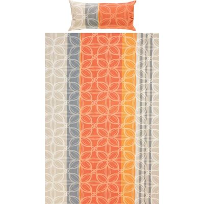 Erwin Müller Seersucker Bettwäsche orange 155x200 cm - Bedding Erwin Müller Seersucker Bettwäsche orange 155x200 cm - Bedding