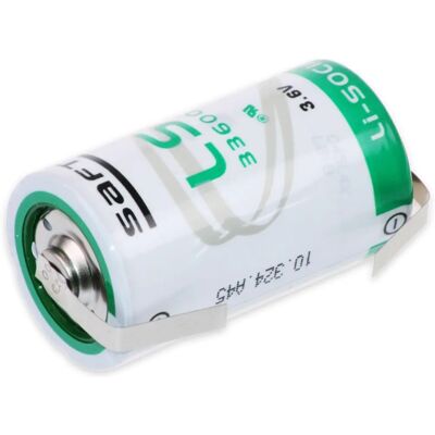 Saft - LS 33600-CNR - D - 17000 mAh - Lithium battery - Publicité Saft - LS 33600-CNR - D - 17000 mAh - Lithium battery - Publicité