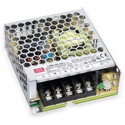 MeanWell - LRS-35-24 - 24V 1,5A - Netzteil MeanWell - LRS-35-24 - 24V 1,5A - Netzteil