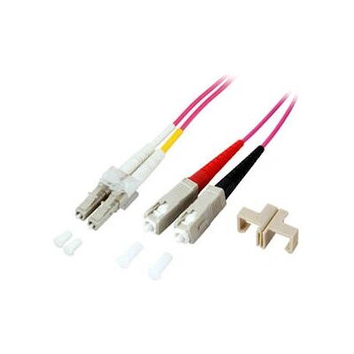 EFB Elektronik O0323.2 - Fioletowy 2m kabel światłowodowy duplex LC-SC EFB Elektronik O0323.2 - Fioletowy 2m kabel światłowodowy duplex LC-SC