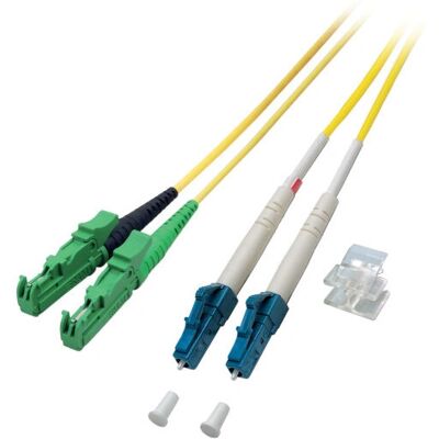EFB Elektronik O0937.2 Fiber Optic Cable - 2m E2000 LC Yellow EFB Elektronik O0937.2 Fiber Optic Cable - 2m E2000 LC Yellow