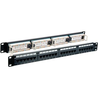 EFB Elektronik 37585.1 Panel połączeniowy - 24 RJ-45, 1U, Czarny EFB Elektronik 37585.1 Panel połączeniowy - 24 RJ-45, 1U, Czarny