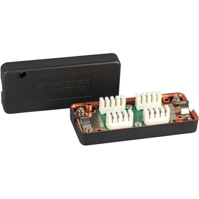 EFB Elektronik 37596.1 Nätverkskopplingsdosa - Svart EFB Elektronik 37596.1 Nätverkskopplingsdosa - Svart
