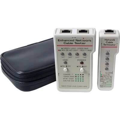 EFB Elektronik 39938.1 Testeur de câbles à paires torsadées - Testeur de câbles - Publicité EFB Elektronik 39938.1 Testeur de câbles à paires torsadées - Testeur de câbles - Publicité