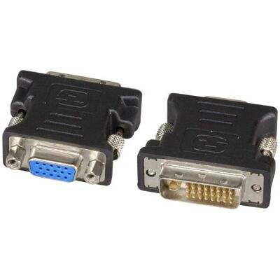 EFB Elektronik EB460 DVI-A VGA Adapter - Schwarz EFB Elektronik EB460 DVI-A VGA Adapter - Schwarz