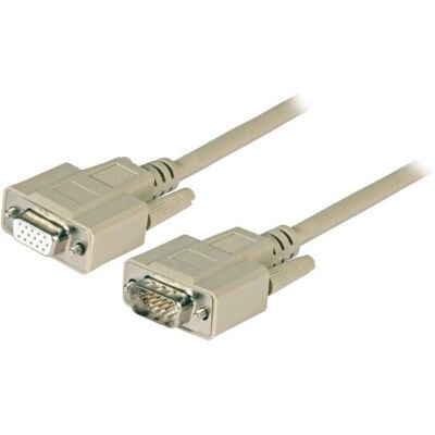 Câble VGA EFB Electronics - 3m Beige - Câble vidéo Câble VGA EFB Electronics - 3m Beige - Câble vidéo