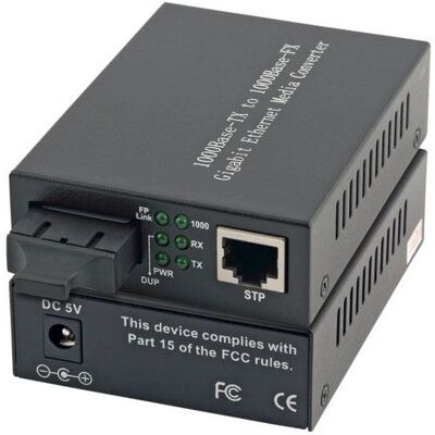 EFB Elektronik EL027V2 Gigabit Media Converter - Fekete EFB Elektronik EL027V2 Gigabit Media Converter - Fekete
