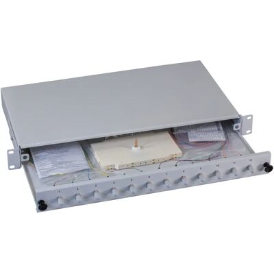 EFB Elektronik B71006.12OM4 Panneau de raccordement 1U - Publicité EFB Elektronik B71006.12OM4 Panneau de raccordement 1U - Publicité