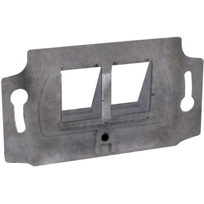 EFB Elektronik ET-25111 Piastra a parete - Keystones - Grigio EFB Elektronik ET-25111 Piastra a parete - Keystones - Grigio