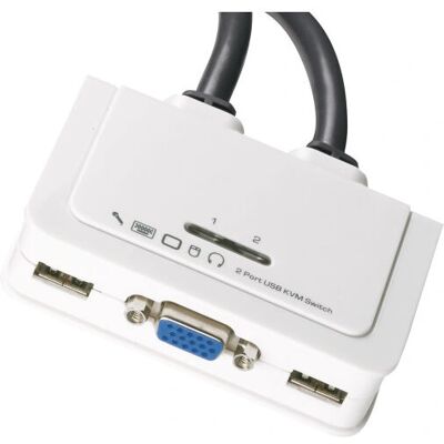 EFB Elektronik EB977 KVM-Switch - 2-Port VGA-USB-Audio EFB Elektronik EB977 KVM-Switch - 2-Port VGA-USB-Audio