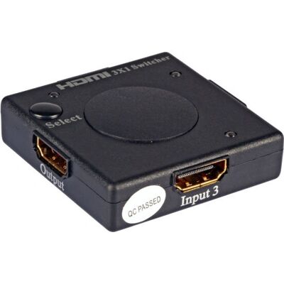 EFB Elektronik ME1009 Videoschalter HDMI - Schwarz - Kunststoff - 640-1920px - Kompakt EFB Elektronik ME1009 Videoschalter HDMI - Schwarz - Kunststoff - 640-1920px - Kompakt