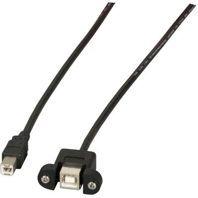 EFB Elektronik K5293SW.1V2 USB-kábel - 1m, USB 2.0, Fekete EFB Elektronik K5293SW.1V2 USB-kábel - 1m, USB 2.0, Fekete