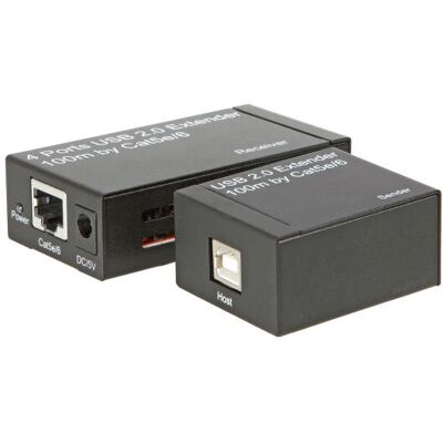 EFB Elektronik EB2104 Netzwerkläufer - 4 USB, 100m Reichweite EFB Elektronik EB2104 Netzwerkläufer - 4 USB, 100m Reichweite