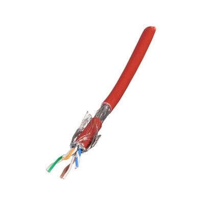 EFB Elektronik MK7104.100R - 100 m Cat7 Netzwerk Kabel - Rot EFB Elektronik MK7104.100R - 100 m Cat7 Netzwerk Kabel - Rot