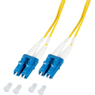 EFB Elektronik Kabel Światłowodowy 2m - OS2, LC, Żółty EFB Elektronik Kabel Światłowodowy 2m - OS2, LC, Żółty