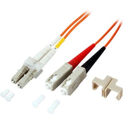 EFB Elektronik O0320.40 - Câble à fibre optique OM2 40 m avec connecteurs LC à SC - Publicité EFB Elektronik O0320.40 - Câble à fibre optique OM2 40 m avec connecteurs LC à SC - Publicité