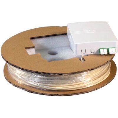 EFB Elektronik 53670.50 Cable de fibra óptica 50 m LC Blanco - Cable de fibra óptica EFB Elektronik 53670.50 Cable de fibra óptica 50 m LC Blanco - Cable de fibra óptica