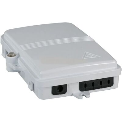 EFB Elektronik Fibre Optic Box - 4 Fiber Adapters - Grey EFB Elektronik Fibre Optic Box - 4 Fiber Adapters - Grey