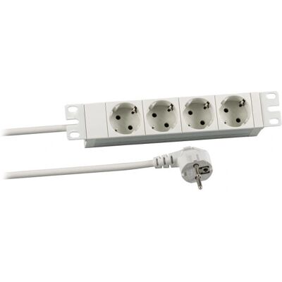 EFB Elektronik ESP.72K Power Extension - 4 Outlets, 2m Cord, Indoor EFB Elektronik ESP.72K Power Extension - 4 Outlets, 2m Cord, Indoor