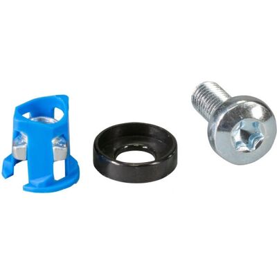 EFB Elektronik - Cage Nut Set - M6 Torx - Montaggio frontale - Attrezzatura rack server EFB Elektronik - Cage Nut Set - M6 Torx - Montaggio frontale - Attrezzatura rack server