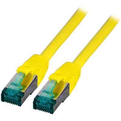 Câble réseau EFB Elektronik MK6001.1Y - Jaune 1m Cat6a S/FTP - Publicité Câble réseau EFB Elektronik MK6001.1Y - Jaune 1m Cat6a S/FTP - Publicité